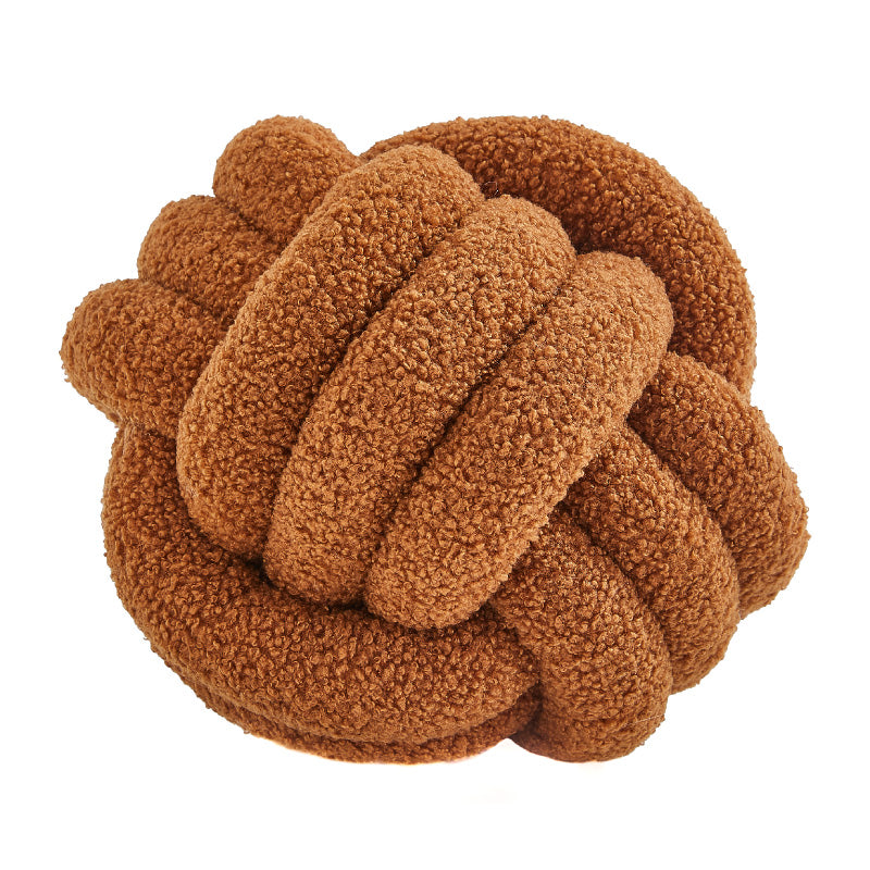 Image Coussin Noeud Brun