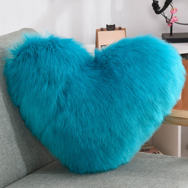 Image Coussin Coeur Bleu