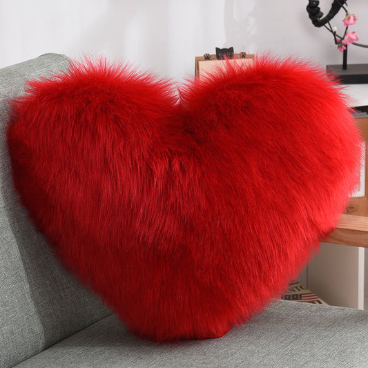 Image Coussin Coeur Rouge