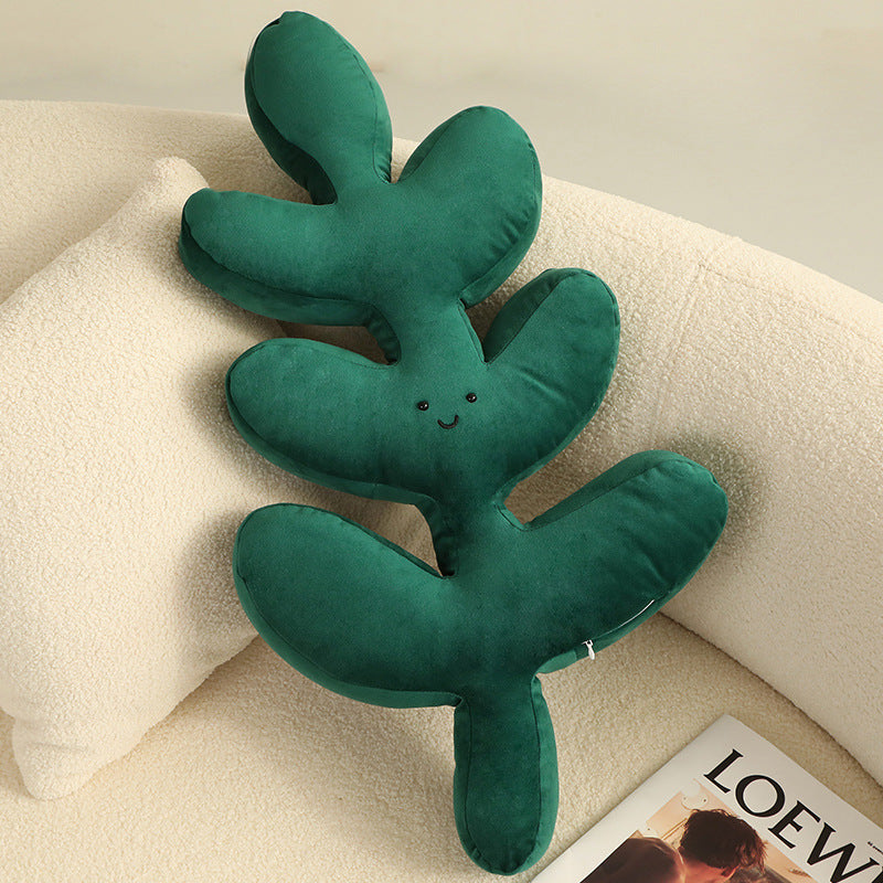 Image Coussin Feuille Branche Verte